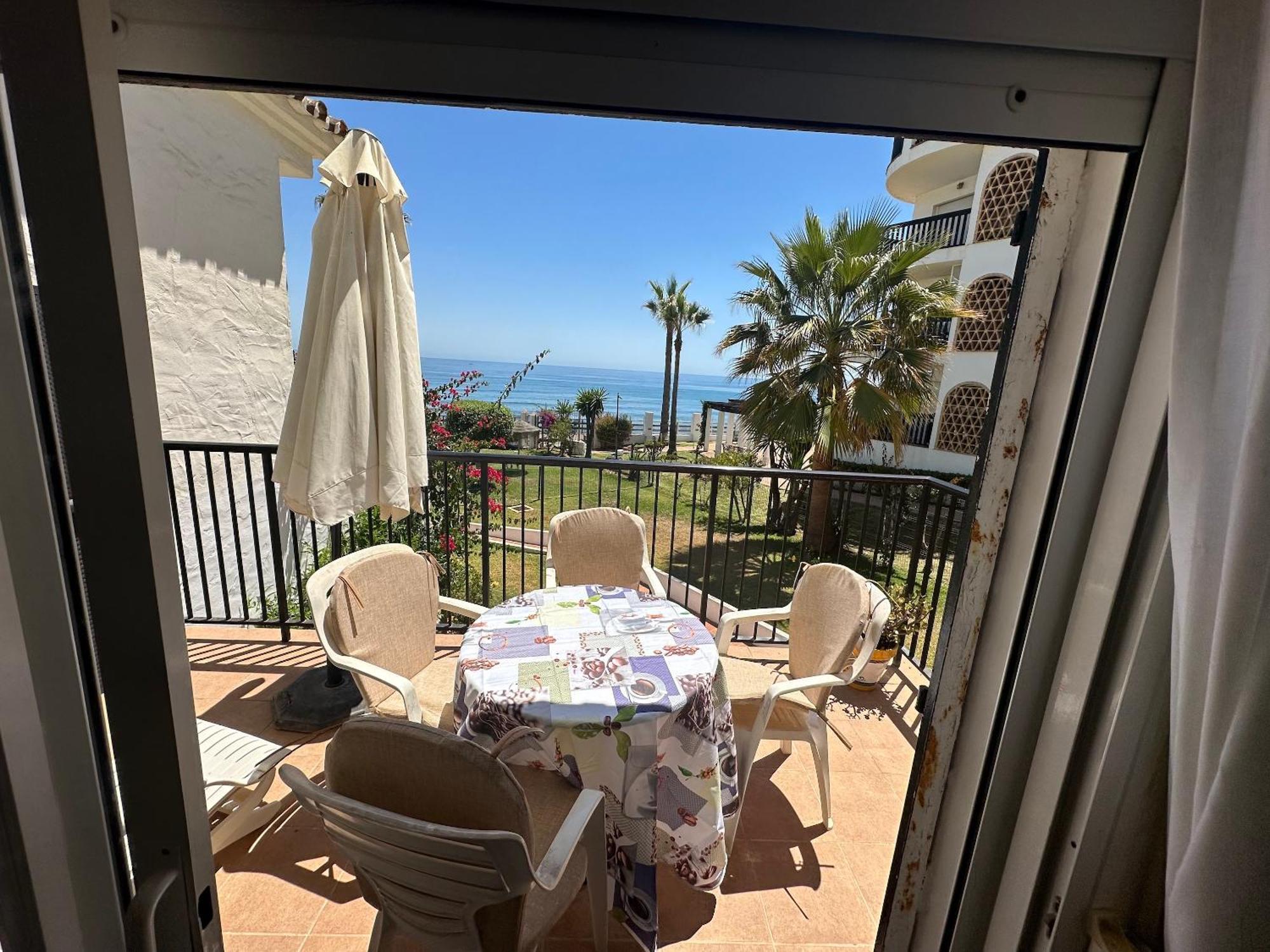 Apartment Sun Of Andalucia In First Beach Line With View On Africa Sitio de Calahonda Extérieur photo